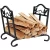 Import European style fireplace tool Metal Basket Indoor or Outdoor grill Firewood Storage rack from China