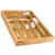 Import Expandable Kitchen Bamboo Storage Drawer Dividers Cutlery Tray from China