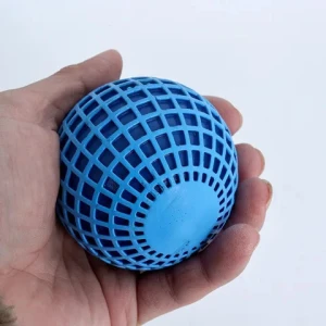 Explosive pet ball, rubber pattern solid elastic ball, pet toy ball