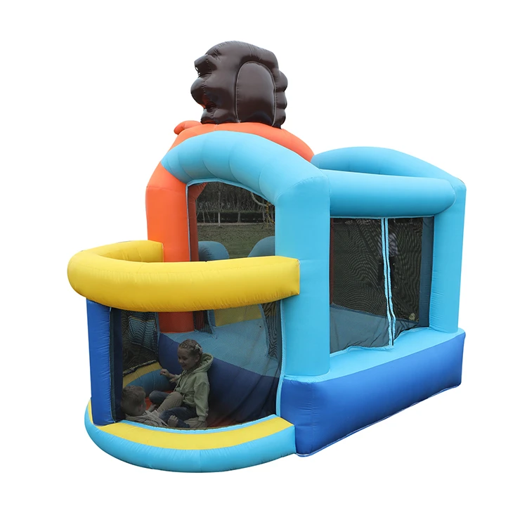 Factory Cheap Jumping Pastel Bouncy House Inflatable Castle Commercial With Slide