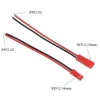Factory custom wire harness assembly UL3239 22AWG JST SYP 2.5MM pitch 2 pin red connector cable