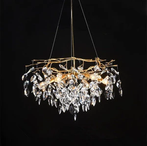 Factory direct good price modern K9 crystal chandeliers pendant light