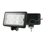 factory direct price high bright led agricultural flood light spot light work light waterproof IP67 rectangular heavy duty truck