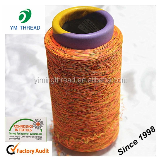 Factory Direct Sale 20/150D/1 Polyester Spandex Covered Yarn