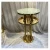 Import Factory Direct Sale Party Banquet Wedding Event Bar Table Gold Cocktail Tables from China