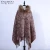 Import Factory direct supply printing cashmere shawls with fur collar from China