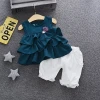 Factory high quality summer cheap newborn baby childrens clothing set with Chinese manufacturer