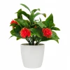 Factory Hot Sale Mini Green Plants Plastic Artificial Bonsai Plants For Home Decoration