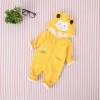 factory made in china cotton with hat winter boys and girls  baby clothing