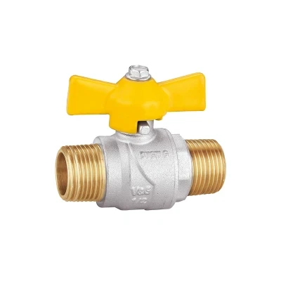Factory Male 1/4 - 1 Inch Brass Oil Gas Ball Valve for Stove