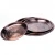 Import Factory manufacturer hotel party wedding gold decorative serving tray stainless steel round food plate from China