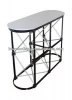 Factory Manufacturer New Design Custom Aluminum Commercial  Front Desk Counter