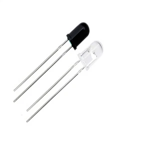 Factory price 3mm 5mm 940nm IR emitter and receiver DIP photodiode fast response phototransistor infrared LED 850nm 860nm 880nm