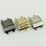 Factory supply bag accessories high quality Mortise handbag lock