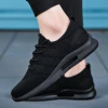 Factory Wholesale Big size 39-44 Men Sneakers Casual Breathable Mesh Comfort Running Tennis Sport Shoes 2019