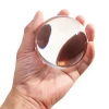 Factory wholesale K9 crystal glass ball sphere photography lens ball souvenir Gift