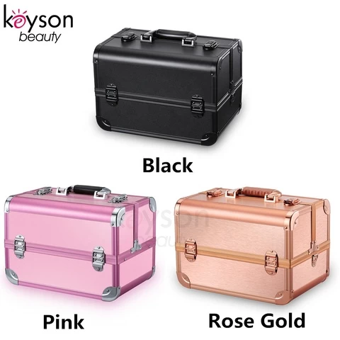 FACTORY WHOLESALE  Portable  Cosmetic Case Makeup  organizer Cosmetic box