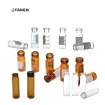 Fanen 2ml 11MM transparency Tongs mouth with writing space sample bottle empty autosampler chromatography vial