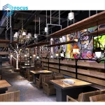 Fashion Beautiful Costa Coffee Furniture MDF Wooden Small Coffee Kiosk Design