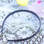 Fashion Beauty Head Band Teeth Headwear Headbands Black plastic Non-slip headband
