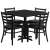 Import fashion design table and chair fast food restaurant furniture from China