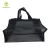 Import Fashion Foldable Storage PP Webbing Handle Black Travel Polyester Mesh Shopping Tote Bag With Zipper from China