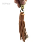 Fashion hot sales cow leather tassels fringes with USB Data line