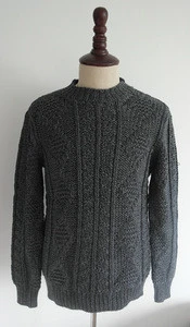 Fashion men winter wollen hand knitted sweater