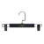 Import Fashion plastic hanger for trousers and jeans with metal clips from China
