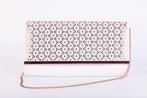 Fashion style women metal cluth evening bag