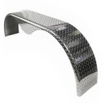 Fashionable Aluminum atv parts car Trailer Fenders for double Axle