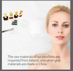 Faster 0.5~1S Custom Eyelash Glue Private Label Eyelash Adhesive Eyelash Extension Glue