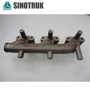 FAW SHACMAN heavy truck spare parts Exhaust manifold pipe 612600110855 for weichai engine