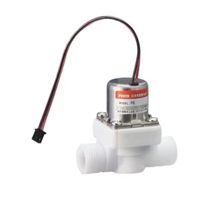 FD-18H Plastic solenoid water valve g 1/2 12v solenoid valve normally closed water