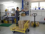 Fezer vacuum lifting machine for carton, sack or plate
