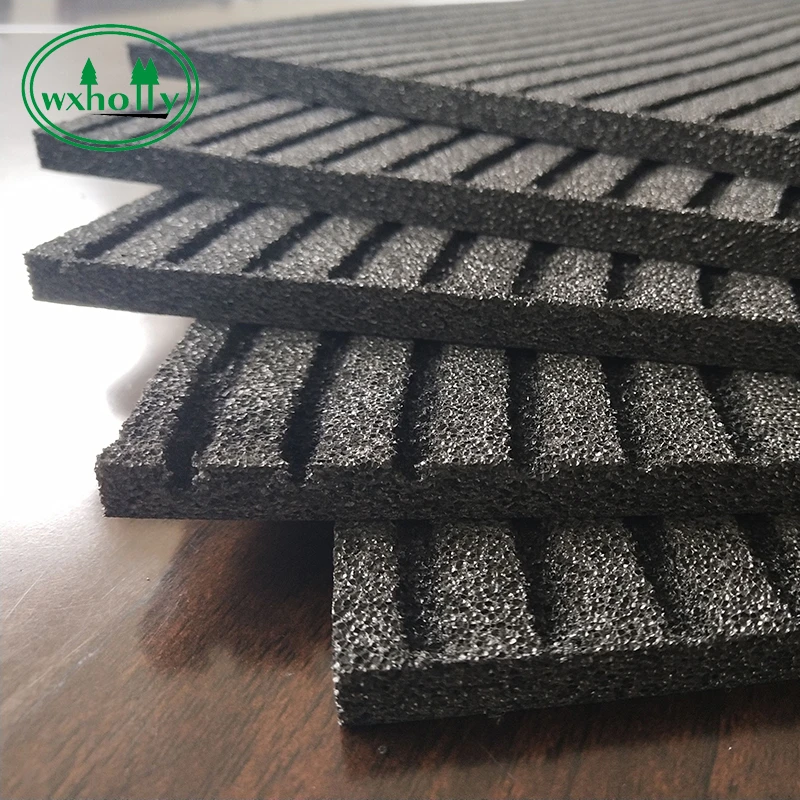 Fire-Blocking rubber isolator and thermal insulation sheet