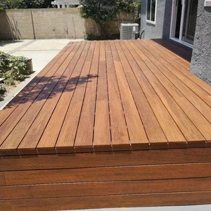 Fire Resistance Waterproof High Quality Light Carbonized Outdoor  Strand Woven Bamboo Decking