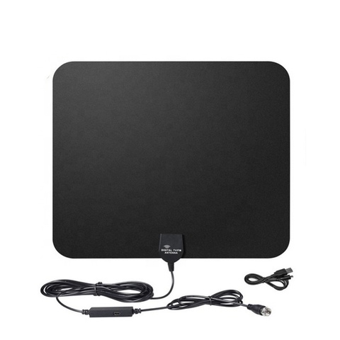 Buy Flat Thin Hd 1080p Digital Hdtv Dvb-t Antenna Aerial Uhf Vhf ...