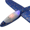 Flying Glider AirPlane with Light  Model Toys Kids Hand Throwing  Foam Air plane toy Epp material