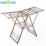 Folding Floor Hanging Clothes Blanket Shoe Drying Rack Hangers