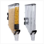 Food grade plastic gravity bin grain candy dispenser for bulk foods