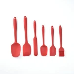 Food Grade Silicon Mix Spatula Baby Utensils Kitchen Tools Set Cooking Utensil