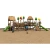 Import Forest Chalet Series Play ground kids outdoor playground supplies plastic playhouse equipment from China