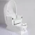 Import Foshan Factory Modern White Luxury Shiatsu Massage/Kneading Massage Spa Pedicure Chair With No Plumbing from China