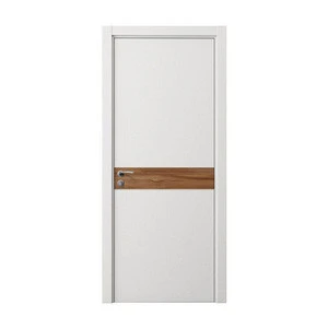 Foshan phino building material room soundproof wooden doors interior for home fire door set