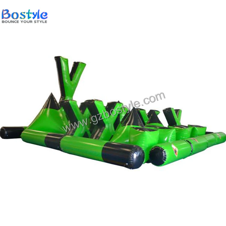Free collocation with Inflatable paintball bunker arena field for Archery tag games with Factory wholesale Price