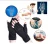 Import Free Custom Compression Magnetic Fingerless Anti Copper Arthritis Gloves from China