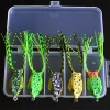 Frog-021 Floating hard Artificial lures set 40mm 5g sea fishing lure