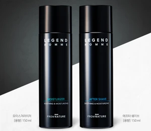 [FROM NATURE] Legend Homme Moistureizer150ml, After Shave 150ml , Oil control Soothing Moisture