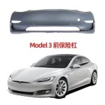 Front bar front bumper For Tesla Model 3 5YJ3 2020-2021  front lip body kit carbon fibre SD style